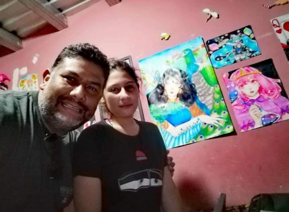 Hija camarógrafo dibujos