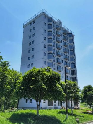 construye edifico en horas china