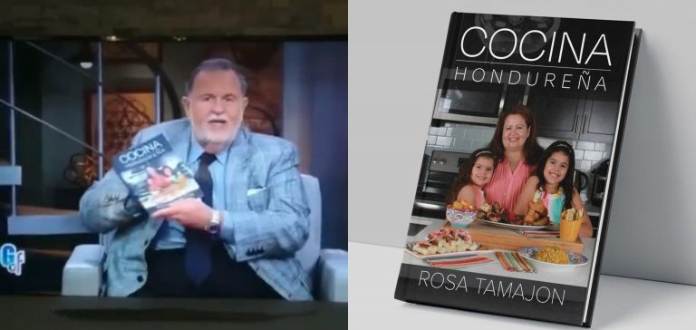 presentador Univisión libro de hondureña