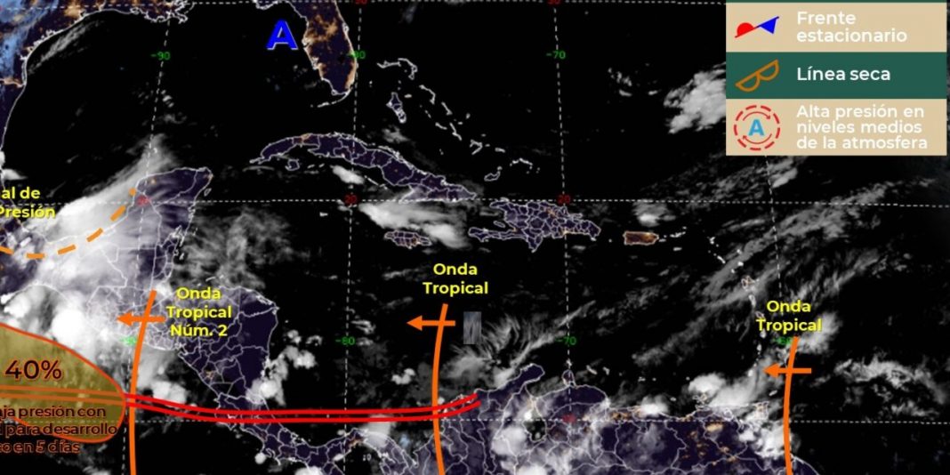 tren de ondas tropicales