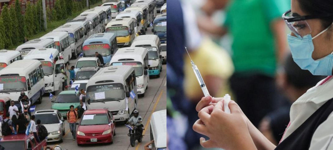 vacunación transportistas Honduras