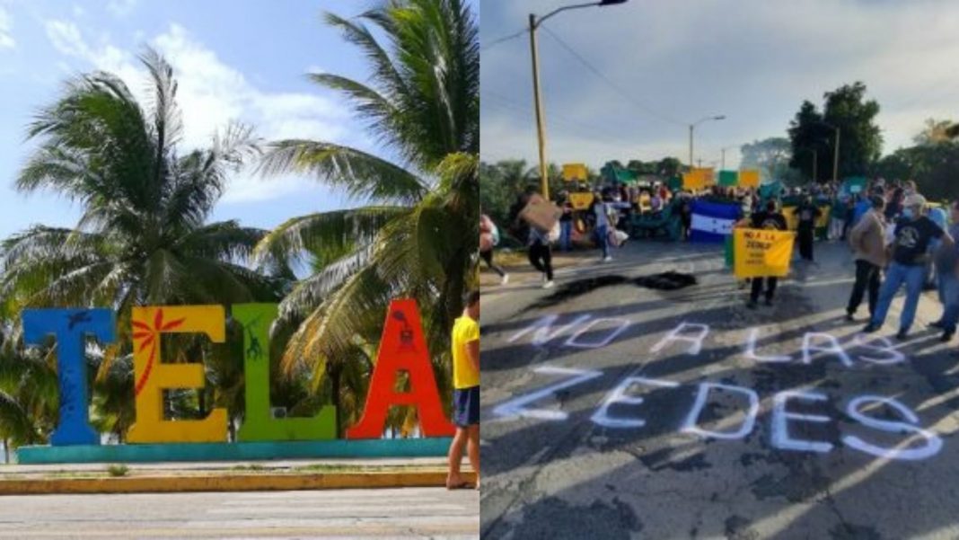 Tela rechazo contra ZEDE