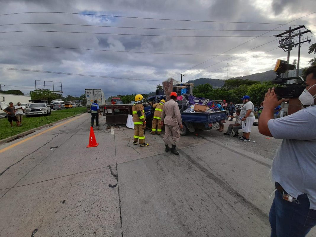 Accidente en Choloma