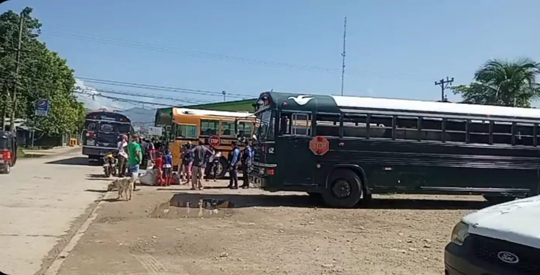 tiroteo en terminal de buses Colón