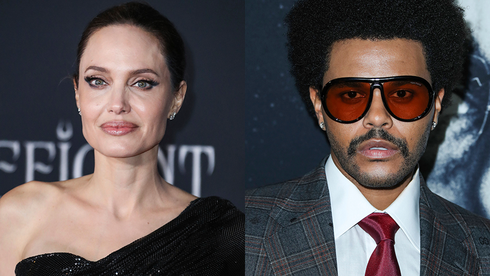 The Weeknd y Angelina Jolie