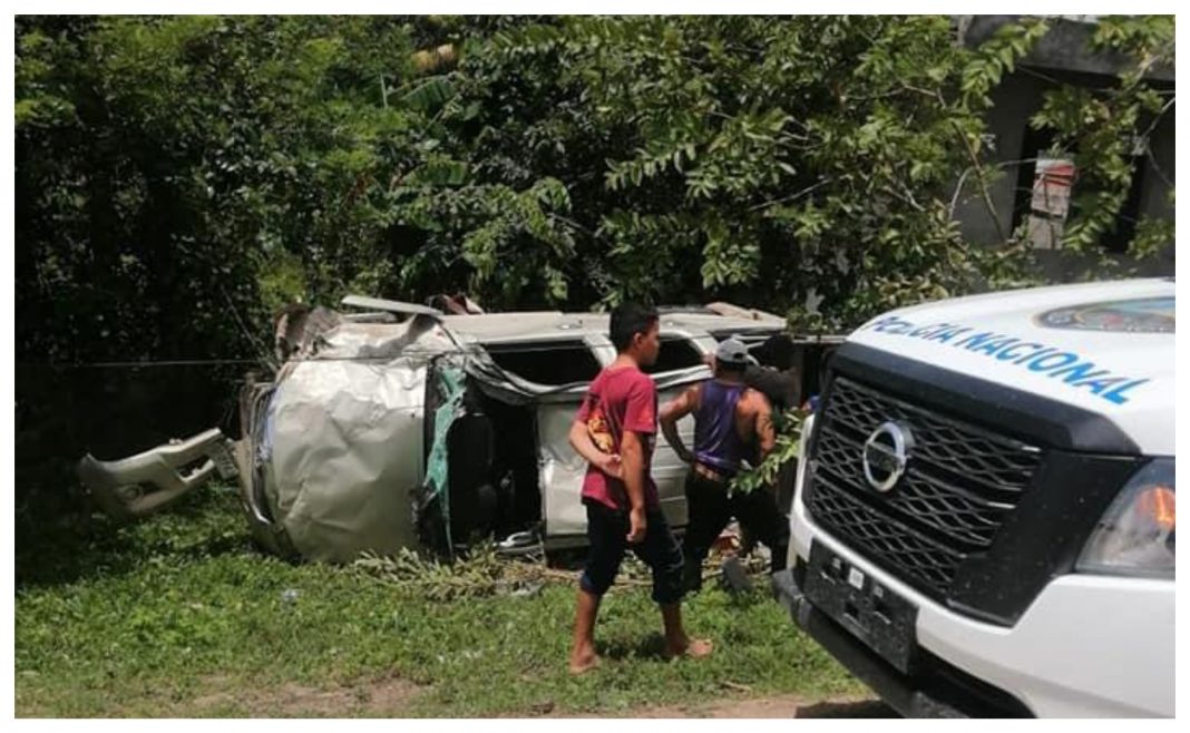 Accidente en Colón muertos