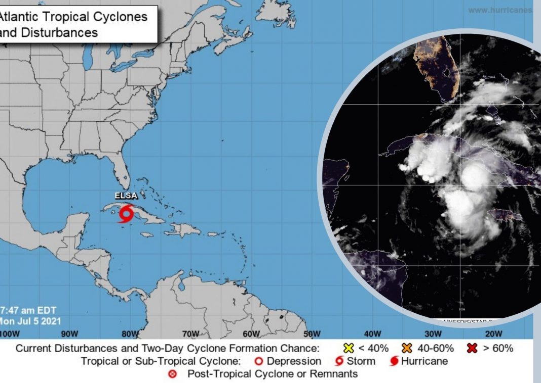 Tormenta Elsa en Florida