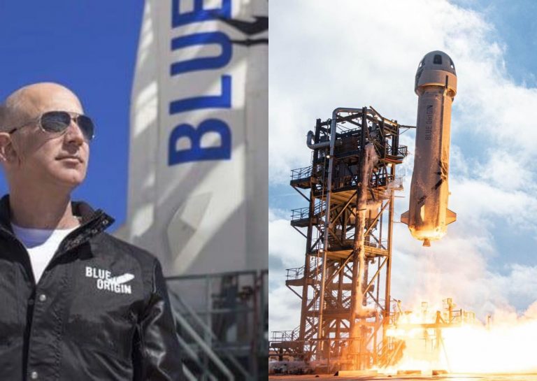 VÍDEO y FOTOS: así fue el viaje de Jeff Bezos al espacio en nave de Blue Origin