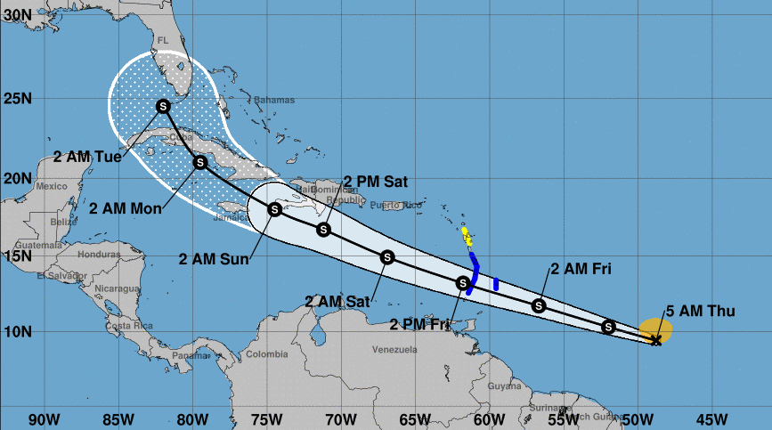 Tormenta tropical ELSA Honduras