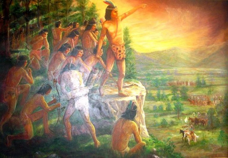Indio Lempira guerrero hondureño