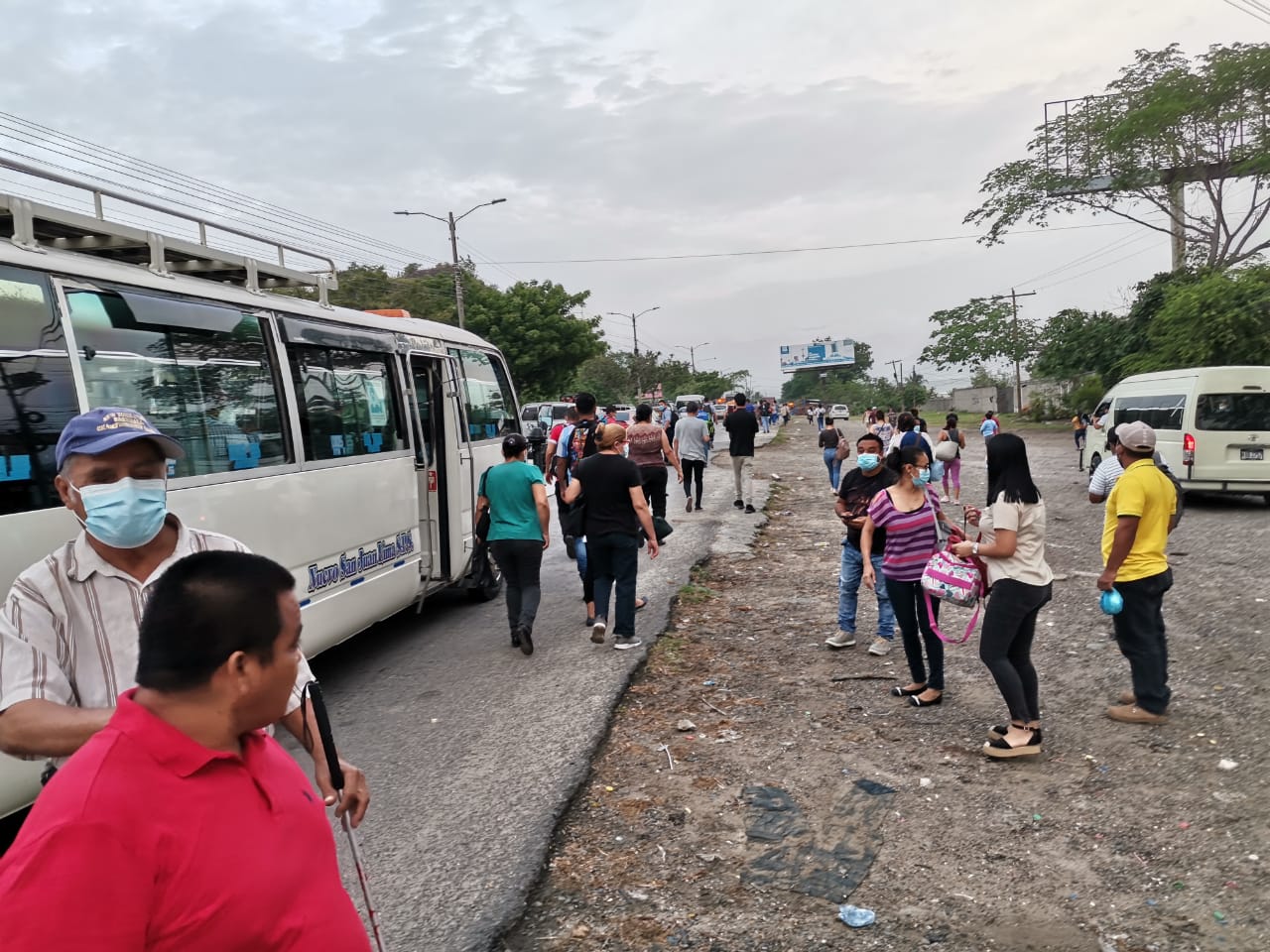 paro de transportistas zona norte