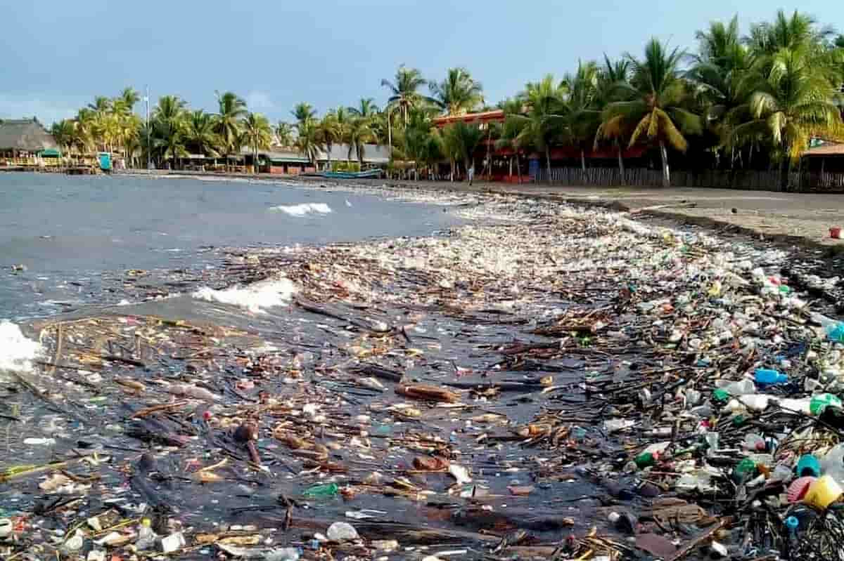 oleadas de basura en Honduras