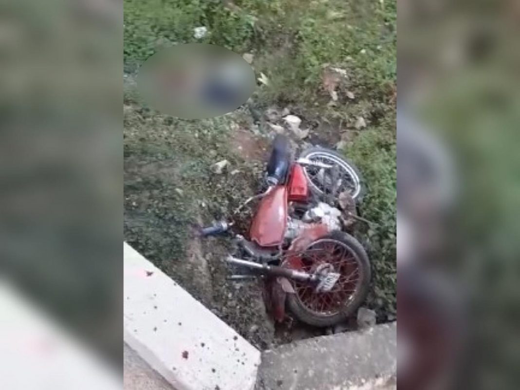 muerto en accidente moto cofradía