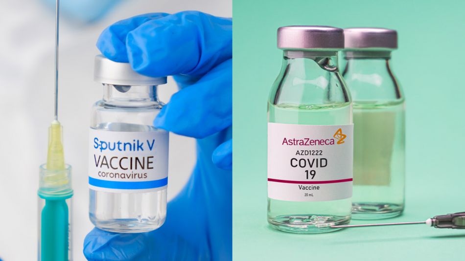 combinación Sputnik y AstraZeneca