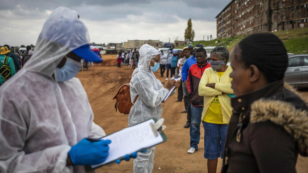 Detectan nueva variante en Sudáfrica.