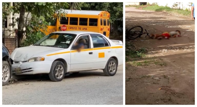 matan a taxista y joven en yoro