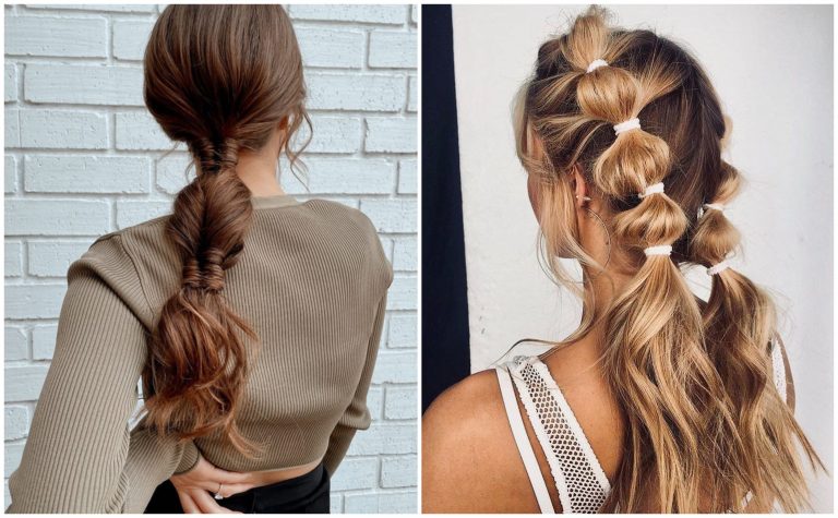 Trenzas bubble el peinado de moda