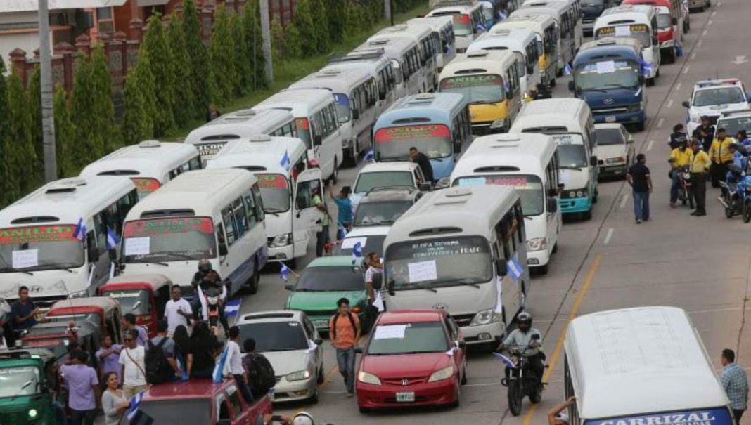 Caravana de transportistas