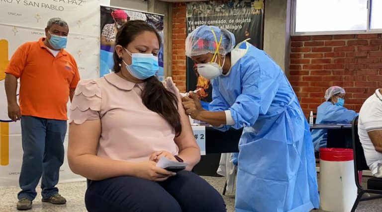 vacunación en honduras lunes 20 de septiembre