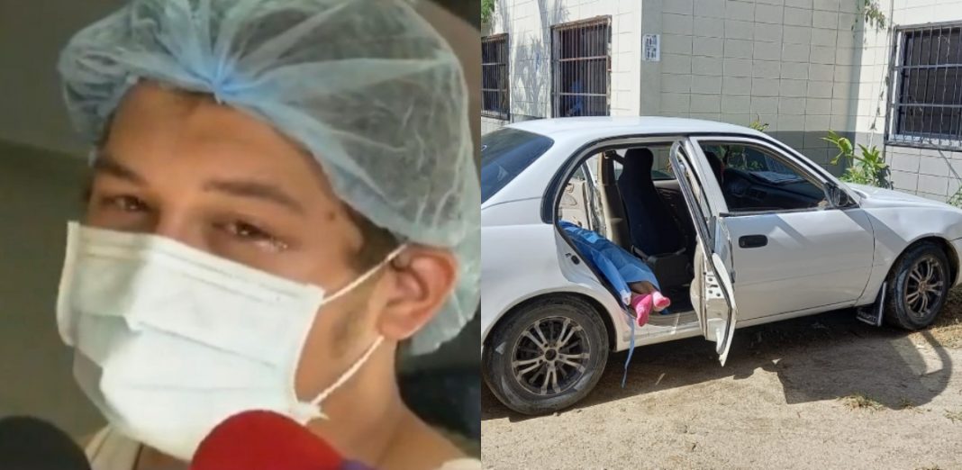 mujer que murió afuera de triaje