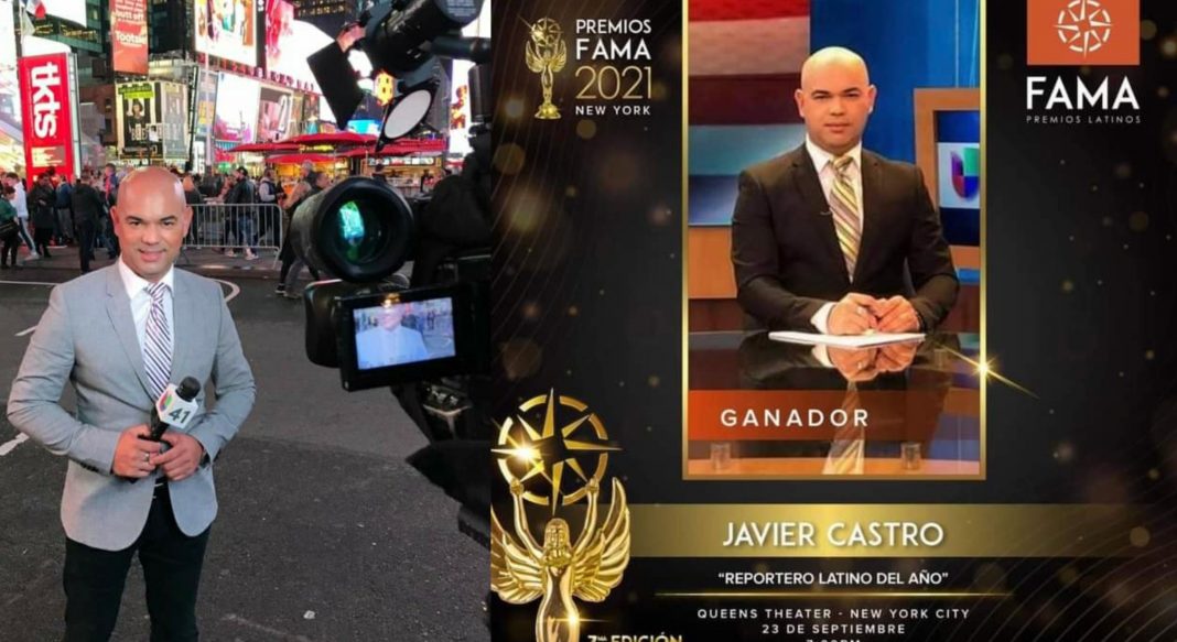 Javier Castro Reportero Latino del Año