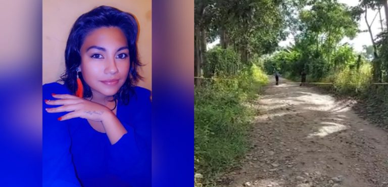 mujer ensabanada en Omoa