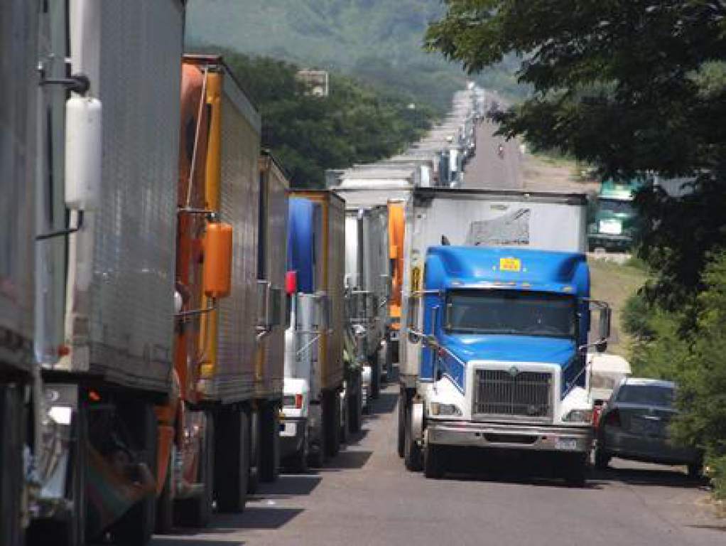 paro transporte de carga pesada