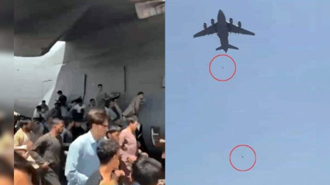 restos humanos avión de Kabul