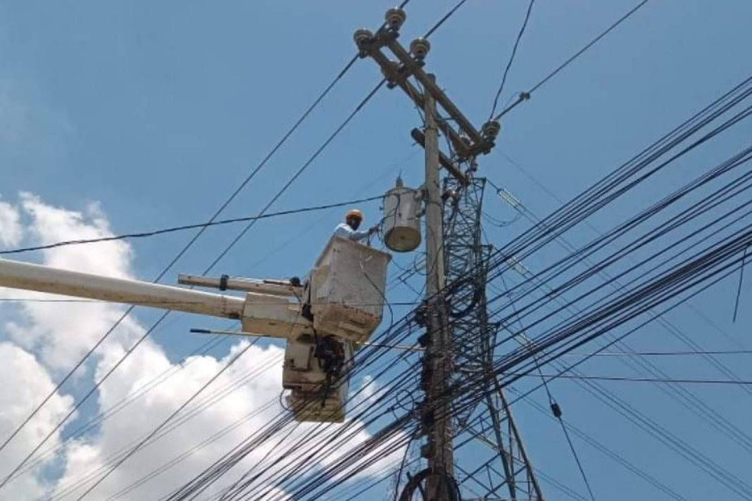 Cortes de energía domingo 22 agosto