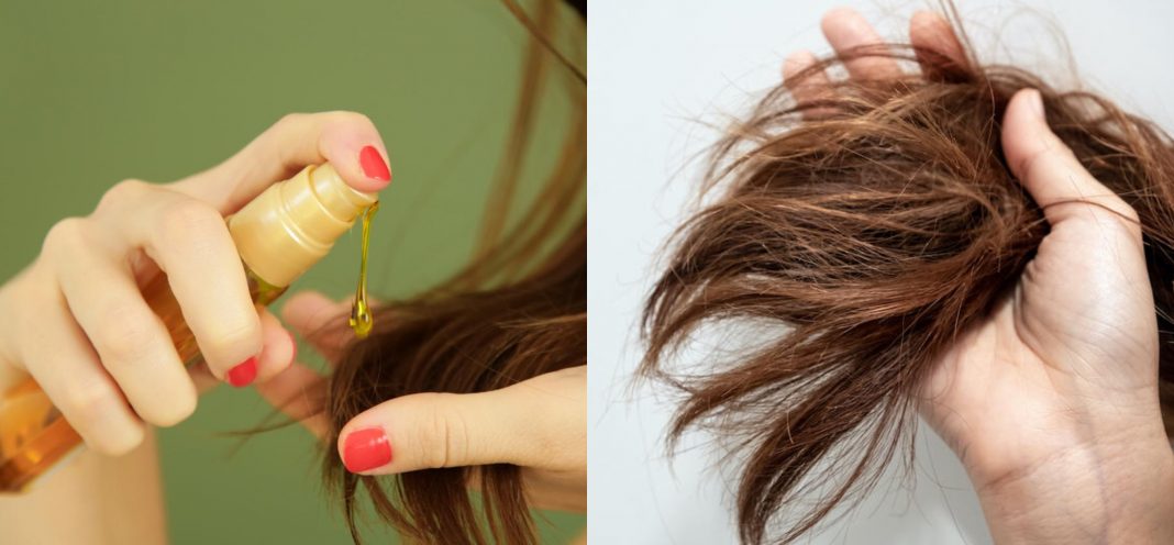 aceites para cabello seco