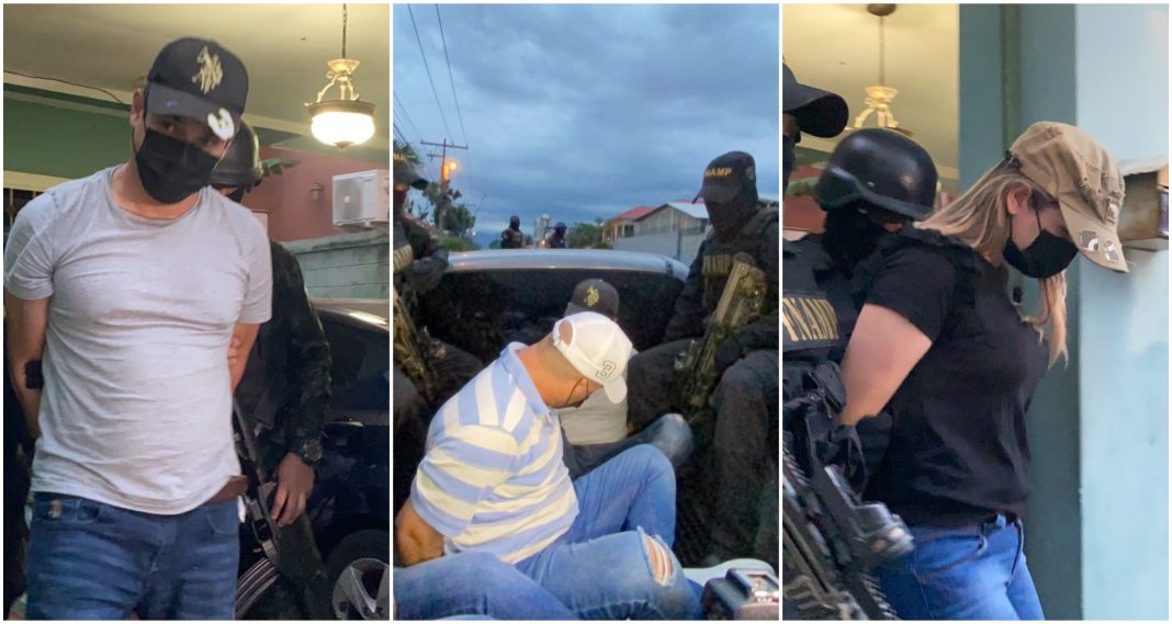detenidos por droga en SPS