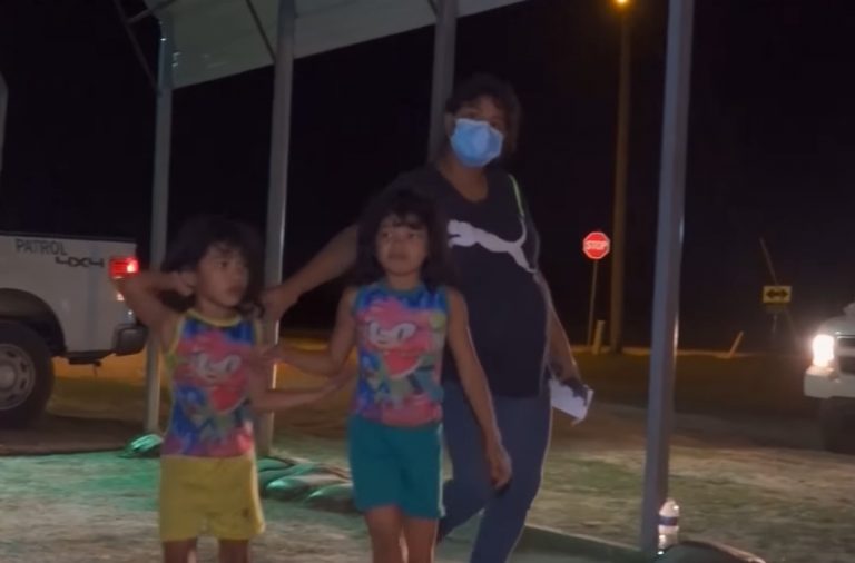 liberan a hondureña que cruzo la frontera embarazada