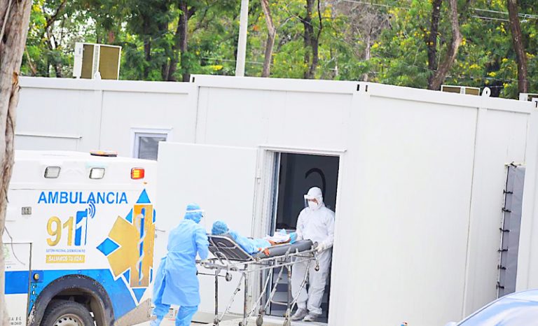 hospital móvil SPS muertes diarias COVID-19