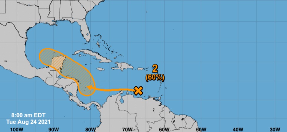 onda tropical en honduras