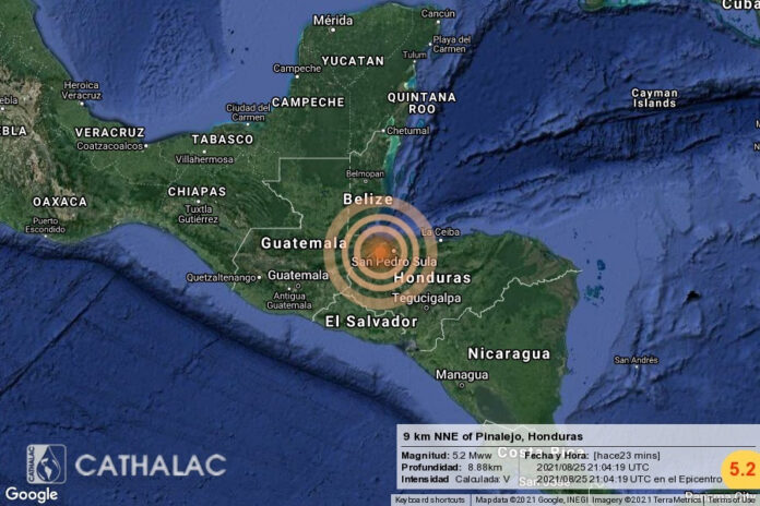 en donde se sintió el temblor