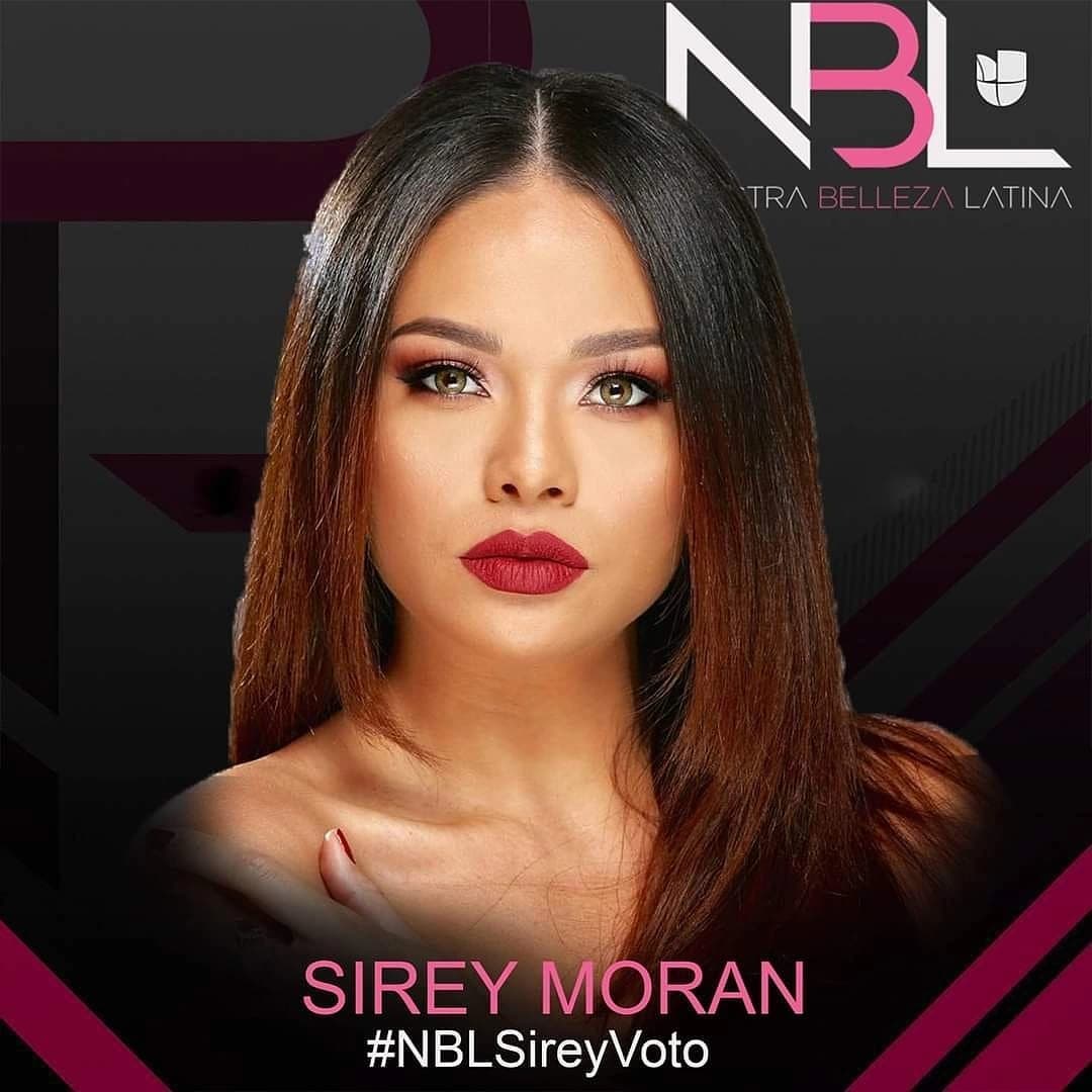 Sirey figura en los posters de las participantes de NBL.