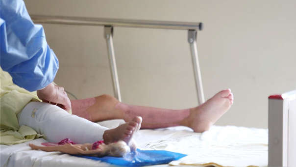Primer niño quemado por pólvora