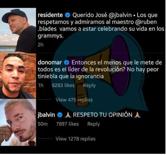 Balvin Residente críticas