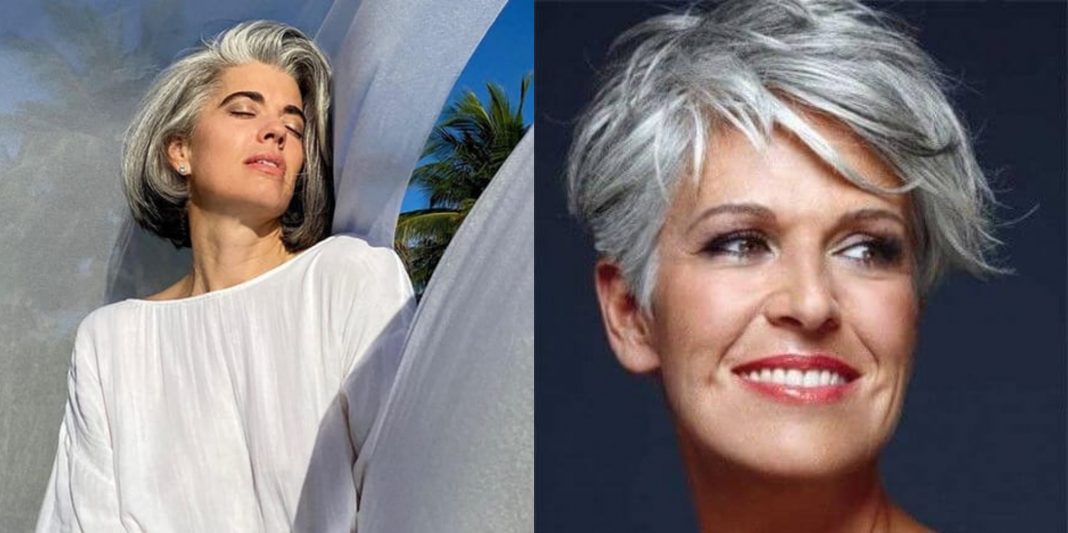 Cortes lucir canas al natural