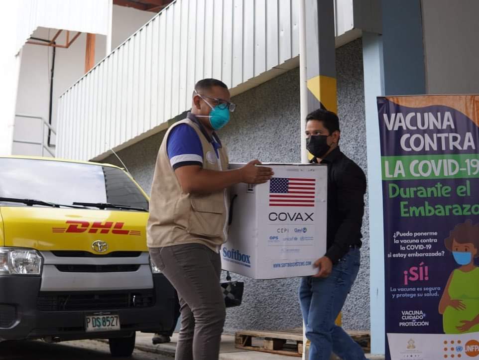 vacunas Pfizer donadas por EEUU