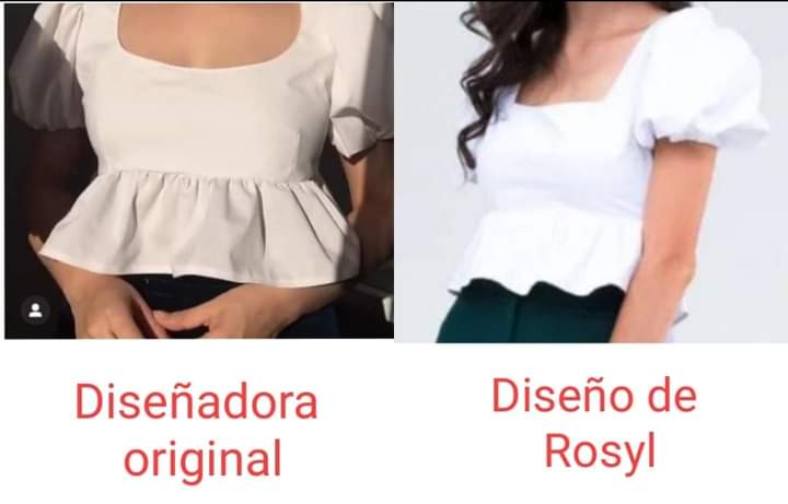 Comparación del top según los seguidores de la diseñadora.