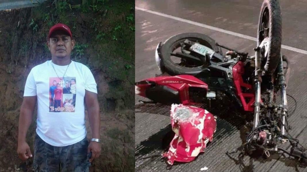 hombre murió en accidente La Ceiba