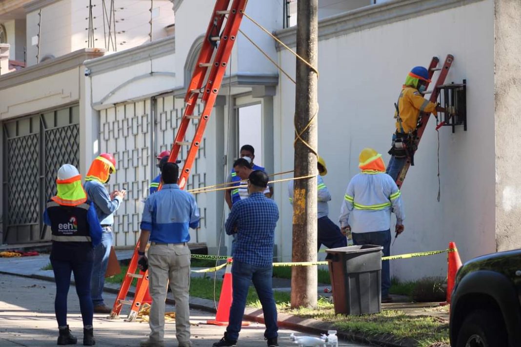 pena para hurtadores de energía en Honduras