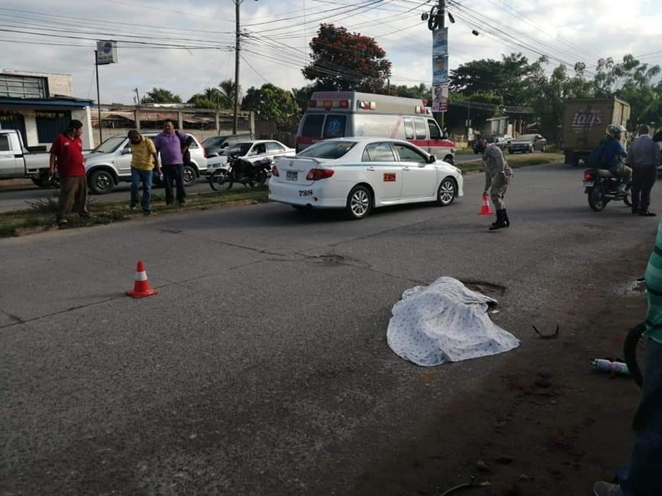 captura conductor atropelló ciclista Comayagua