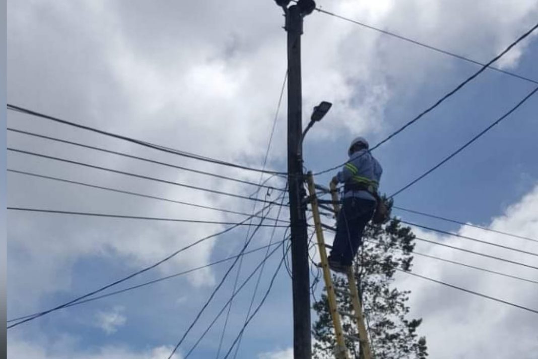 cortes de energía lunes 27 septiembre