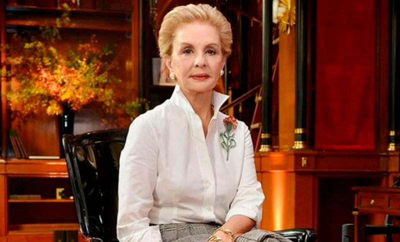 Carolina Herrera, un ícono de la moda.