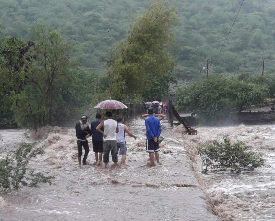 Lluvias generan estragos en Olancho