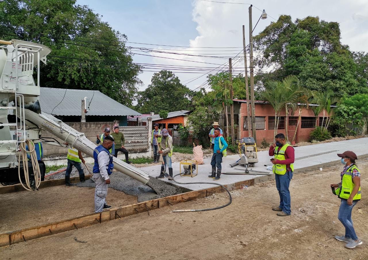Pavimentación Chamelecón