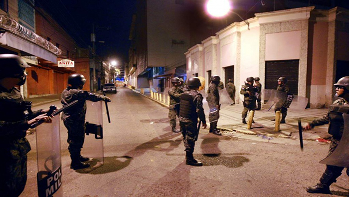 Amplían toque de queda Honduras