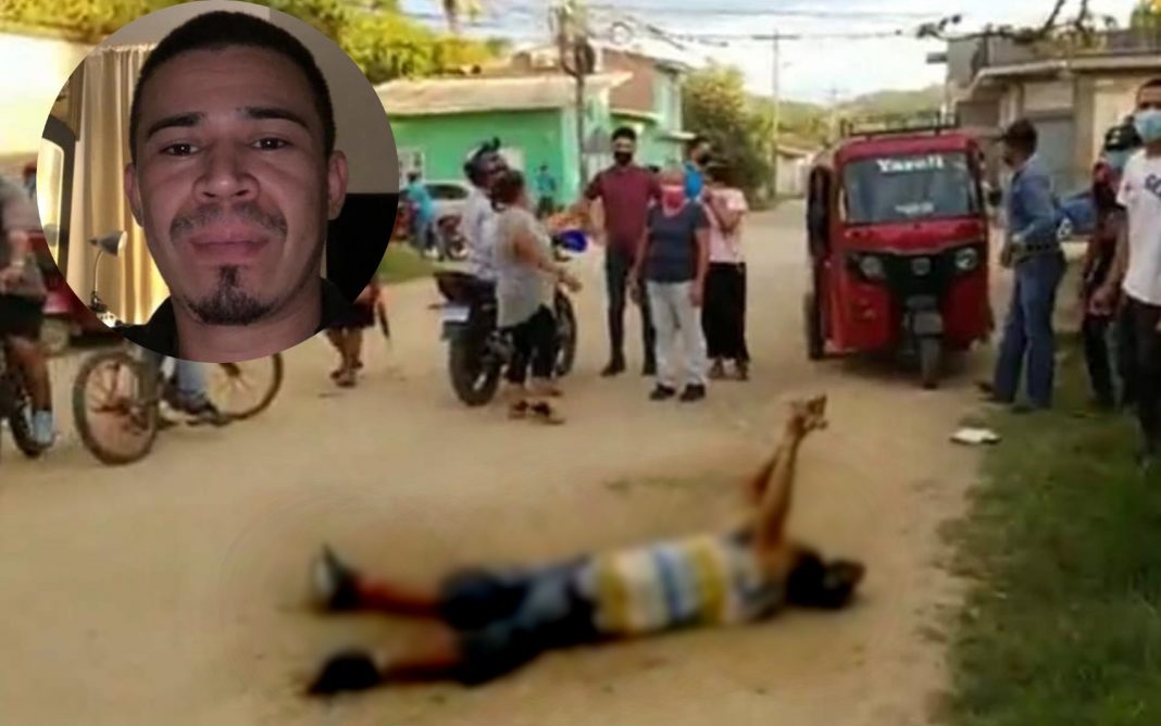 matan a hombre en guaimaca